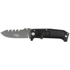 Нож складной большой Fox Outdoor 45511 Black 45511 Viktailor