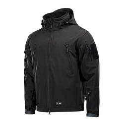 Куртка M-TAC Soft Shell с подстежкой Черная 20501002-S Viktailor
